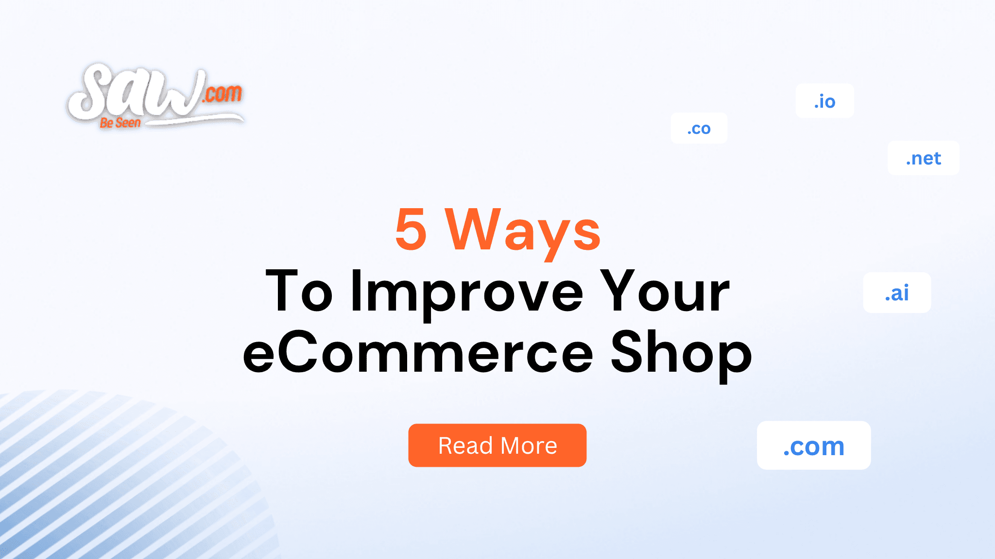 5 Ways To Improve Your eCommerce Shop