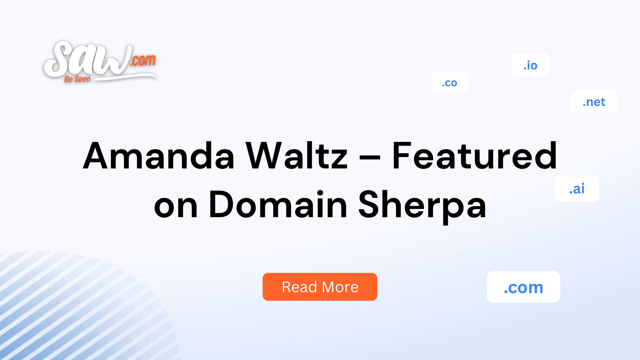 Amanda Waltz – Featured on Domain Sherpa