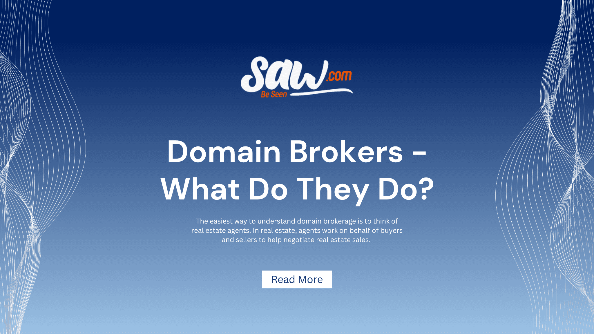 What exactly do domain brokers do and why are they important?