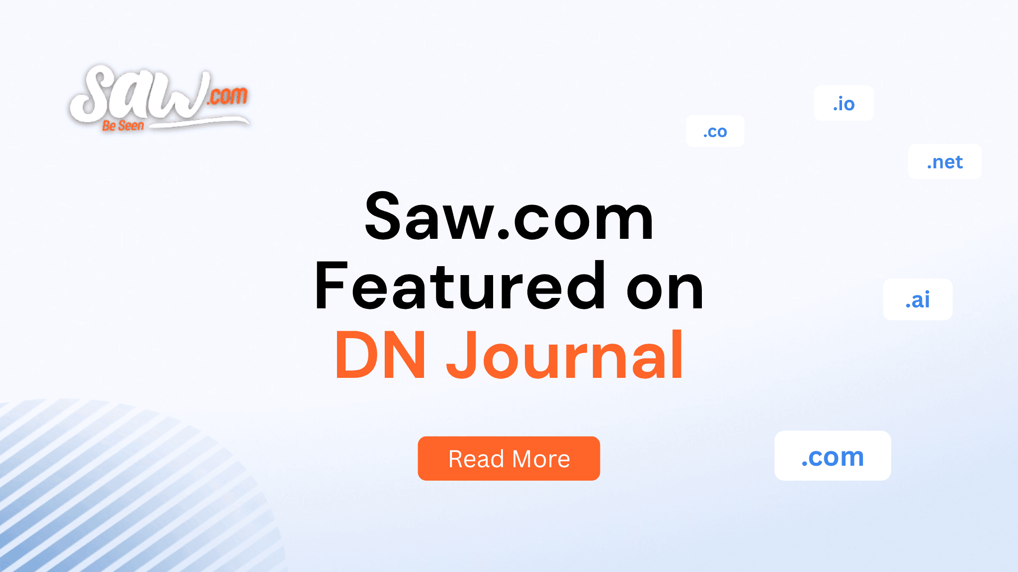 Saw.com Featured on DN Journal