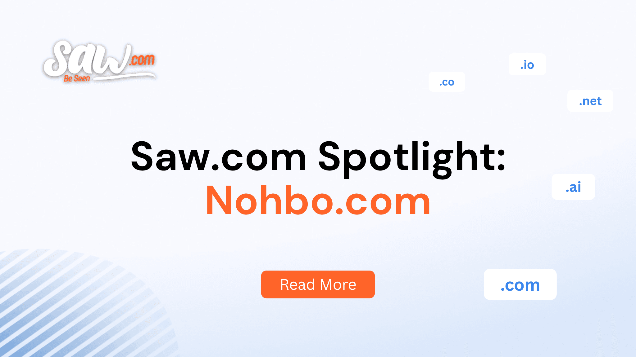 Saw.com Spotlight: Nohbo.com