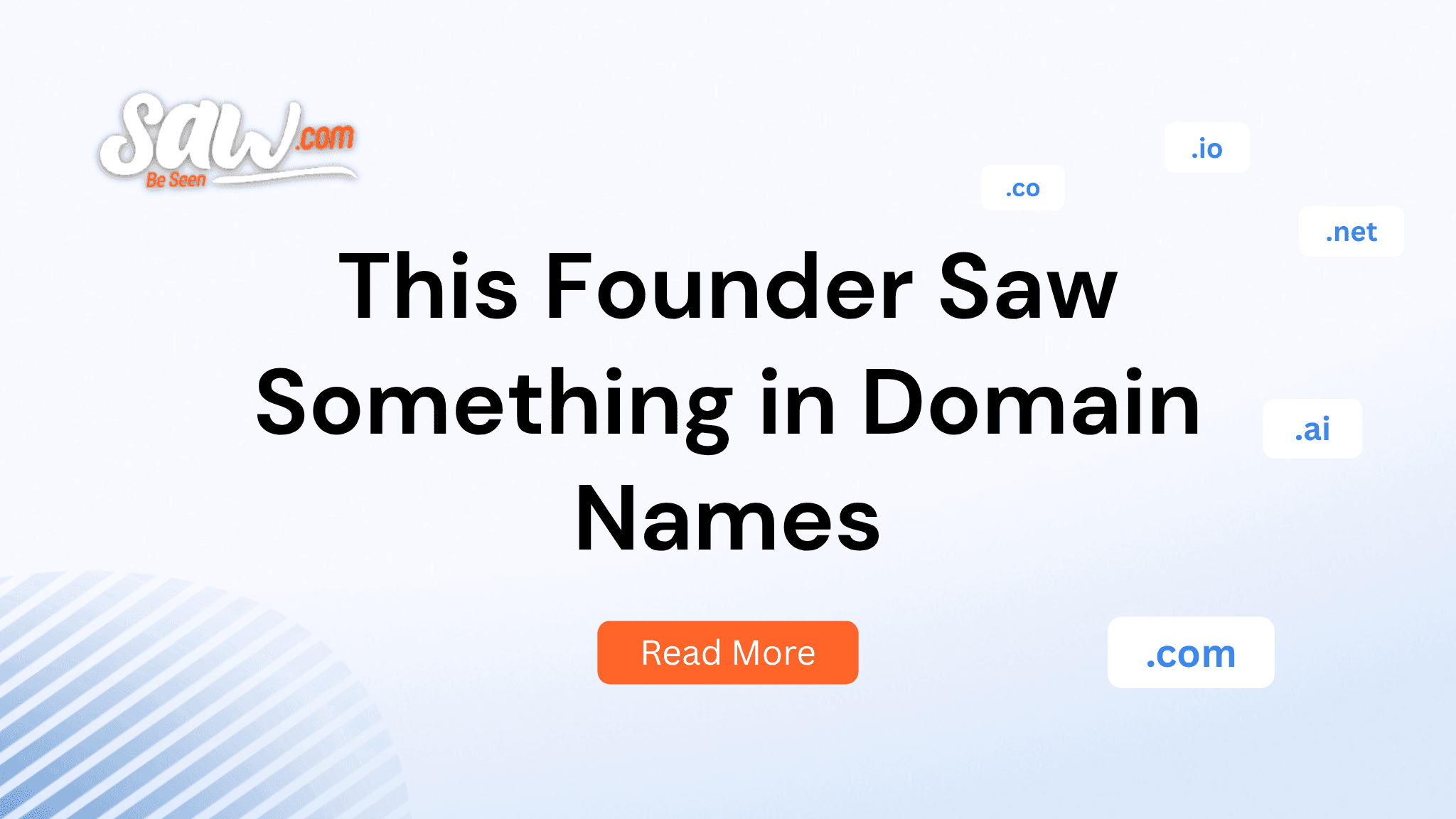 This Founder Saw Something in Domain Names
