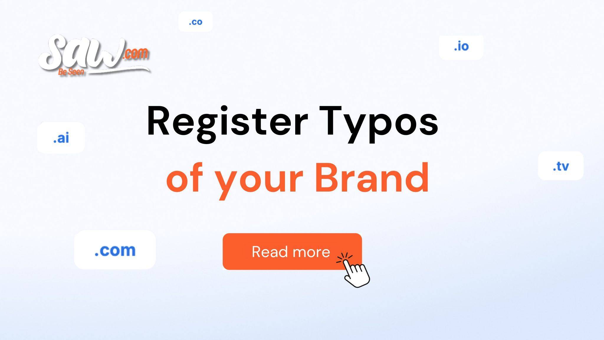 Register Typos  of your Brand