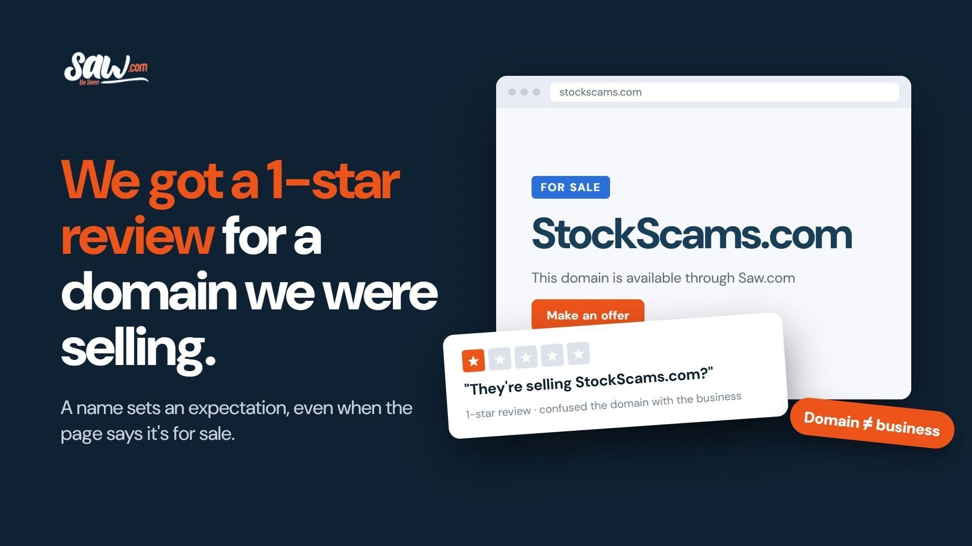 We Got a 1 Star Review on Trustpilot