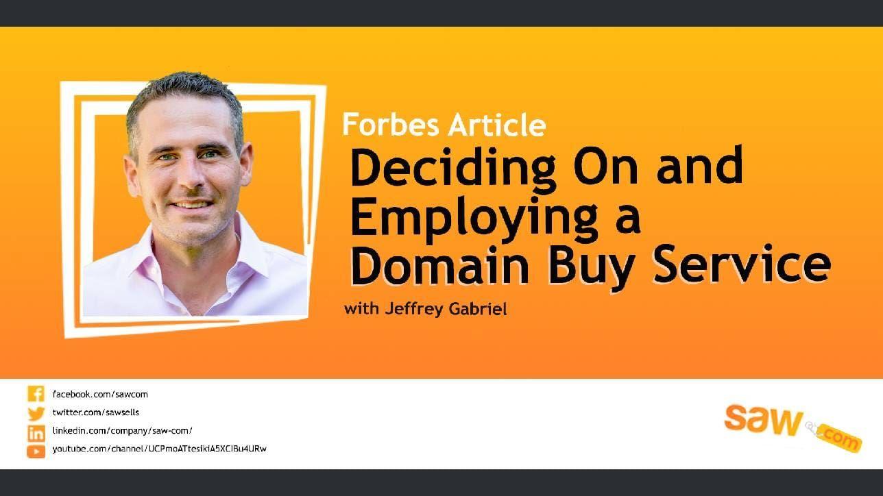 Domain buy service