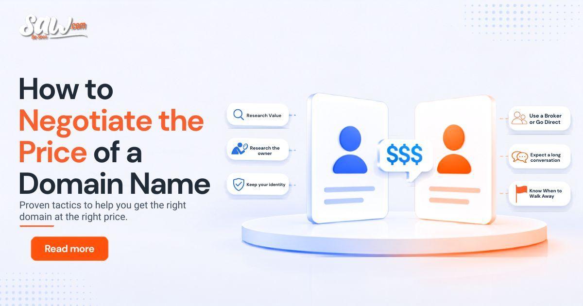 How to Negotiate the Price of a Domain Name