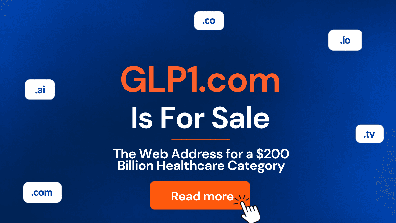 GLP1.com: The Web Address for a $200 Billion Healthcare Category