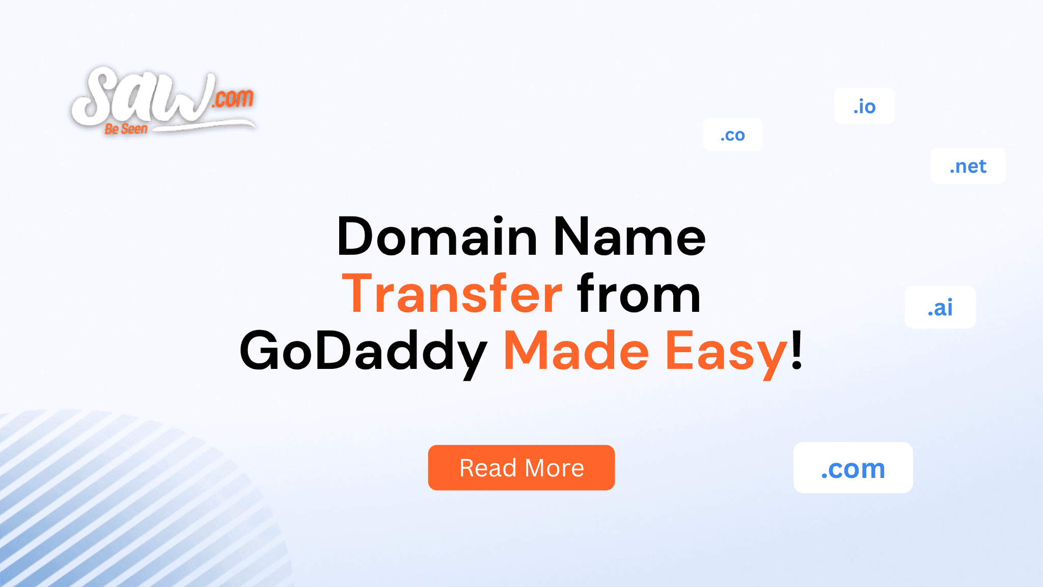 Domain Name Transfer from GoDaddy Made Easy!