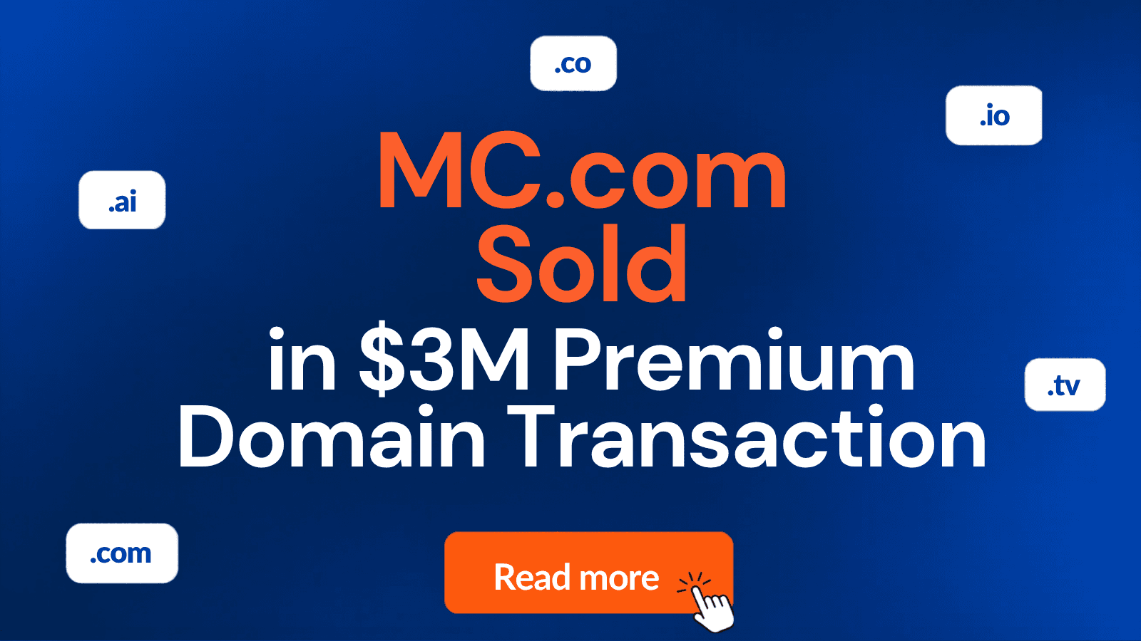 MC.com Sold in $3M Premium Domain Transaction
