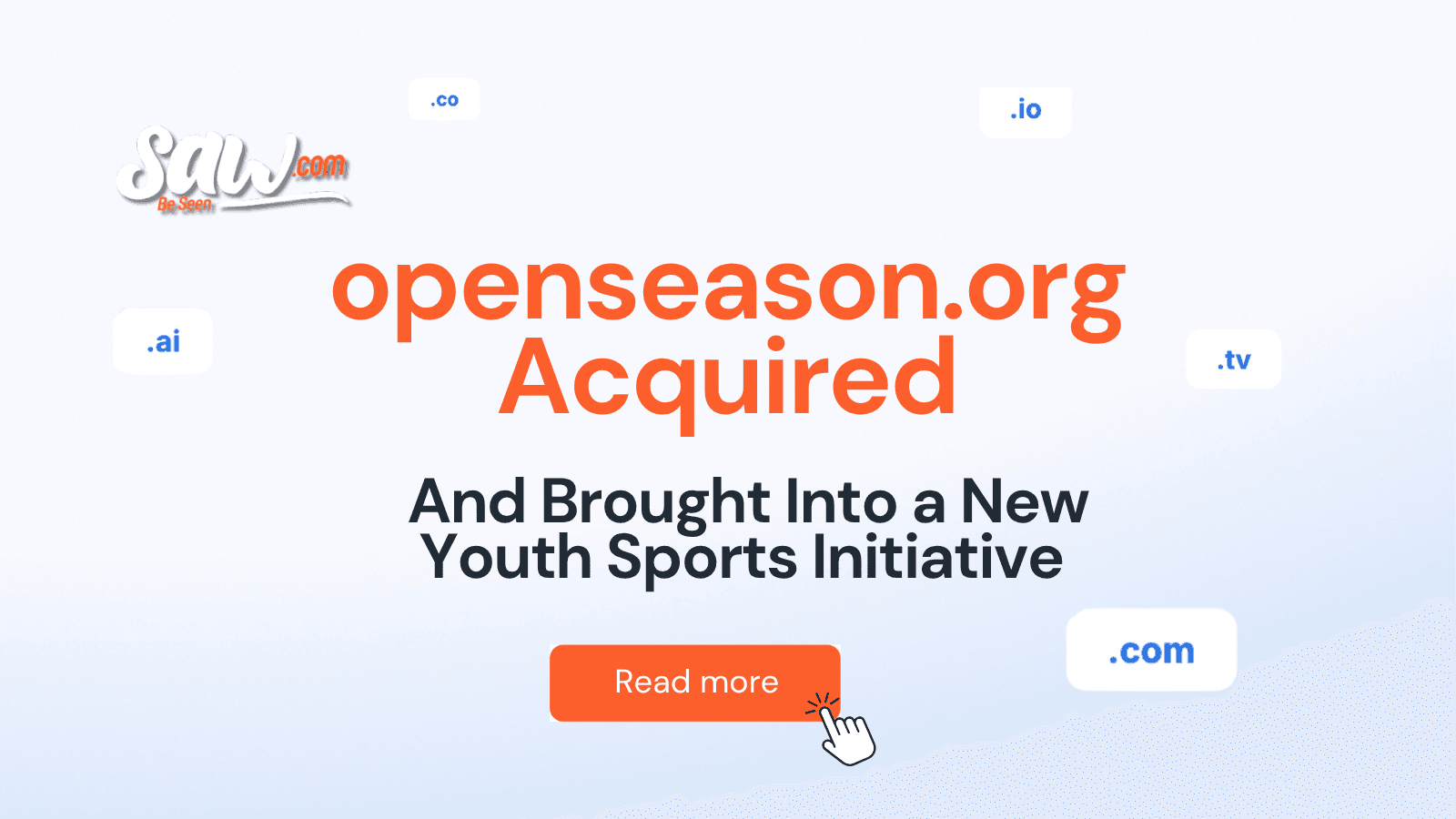 OpenSeason.org Acquired and Brought Into a New Youth Sports Initiative