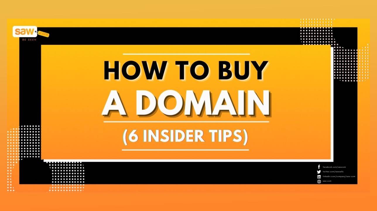 How to buy a domain (6 insider tips)