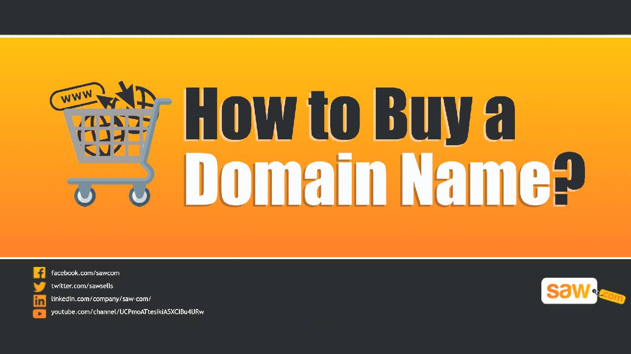 how to but a domain name