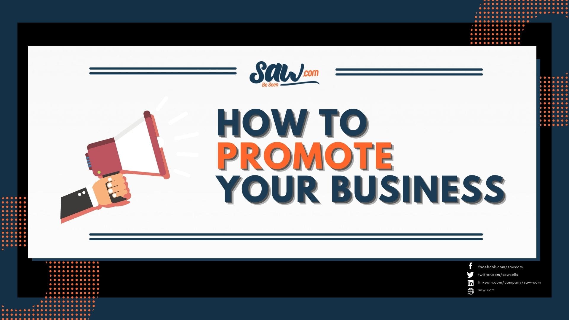 how to promote your business